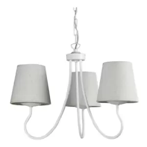 Image of Onli Margot Multi Arm Pendant Ceiling Light, White