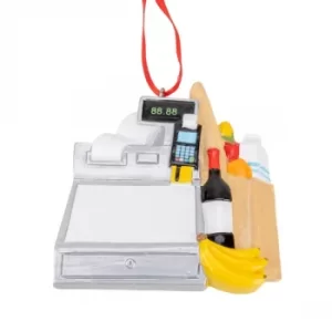 Image of Personalisable Check Out Operator Ornament