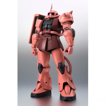 Image of Zaku Ii Char (Robot Spirits) Bandai Action Figure