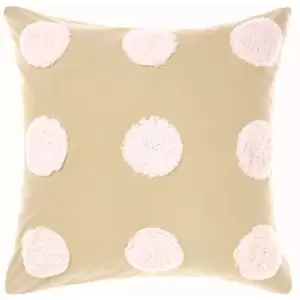 Image of Linen House Haze Continental Sham Pillowcase Cover (65 x 65cm) (Pink/Sand)