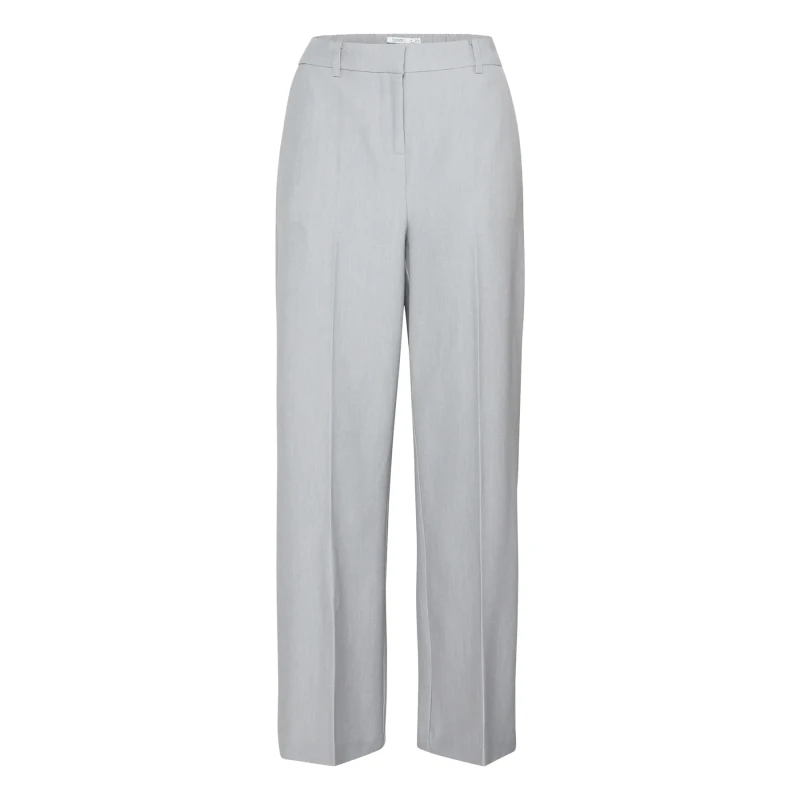 Image of b.Young Womens wide-leg Trousers b.young Danta 2 Gris Female 38