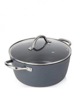 Image of Tower Ice Diamond 26cm Casserole ; Ice Grey