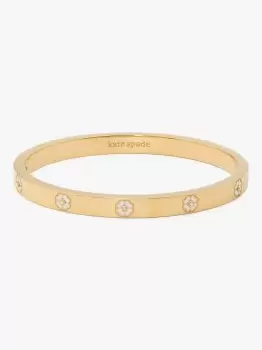 Image of Kate Spade Final Touches Bangle, White, One Size