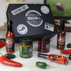 Image of Personalised Naga Hot Sauce Gift Box