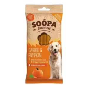 Image of Soopa Carrot & Pumpkin Jumbo Stick