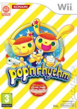 Image of Pop n Rhythm Nintendo Wii Game