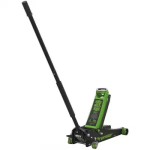 Image of Trolley Jack 3 Tonne Rocket Lift Green