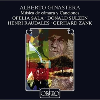 Image of Alberto Ginastera - Musica De Camara Y Canciones (Sala, Sulzen, Raudales) CD