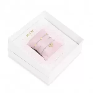 Image of Occasion Gift Box Mum In A Million Silver 17.5cm Stretch Bracelet 4280