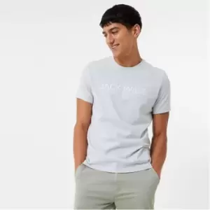 Image of Jack Wills Carnaby Logo T-Shirt - Grey