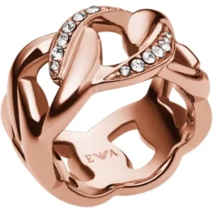 Image of Emporio Armani PVD EGS1990221503 Rose Plated Ring