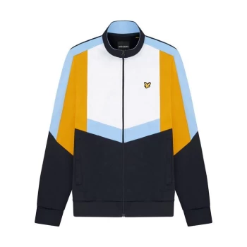 Image of Lyle and Scott Zip Through Track Jacket - Multi