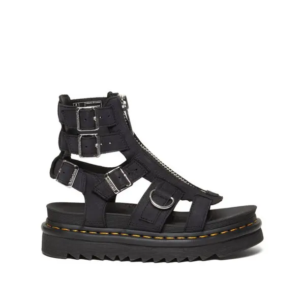 Image of Olson Nubuck Zipped Sandals