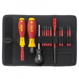 Image of Wiha TorqueVarioS VDE Torque screwdriver set 13 Piece 0.8 - 5 Nm DIN EN 60900