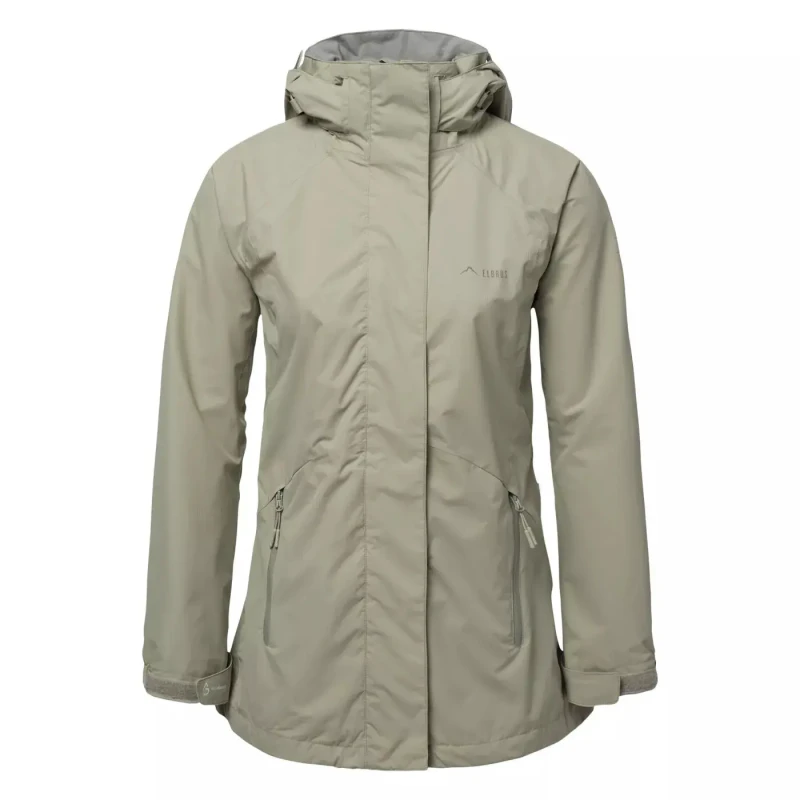 Image of Womens hiking jacket Elbrus Makari Gris Female L