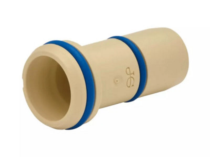 Image of John Guest Superseal Pipe Insert 22mm (Pack Of 2) Yellow