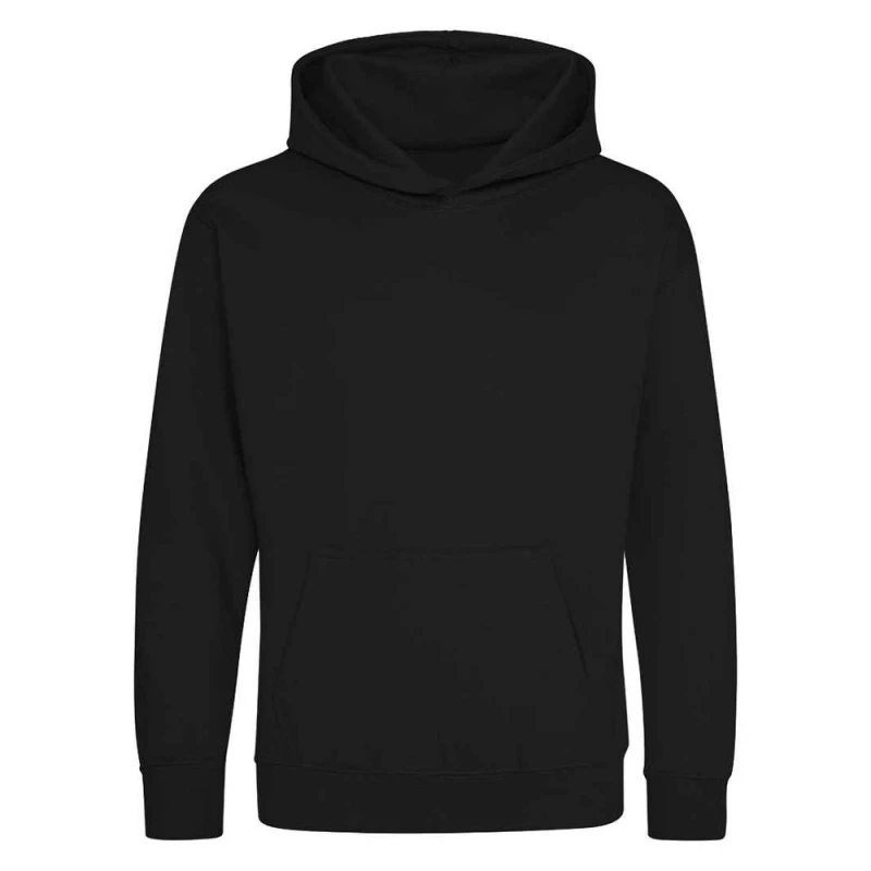 Image of Awdis JH001B boys's Children's sweatshirt in Black