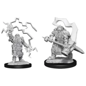 Image of D&D Nolzur's Marvelous Unpainted Miniatures (W14) Dwarf Cleric Male