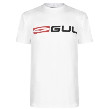 Image of Gul Logo T Shirt Mens - White