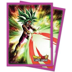 Image of Ultra Pro Dragon Ball Super Standard Deck Protector Sleeves V1 Kefla (65 Sleeves)