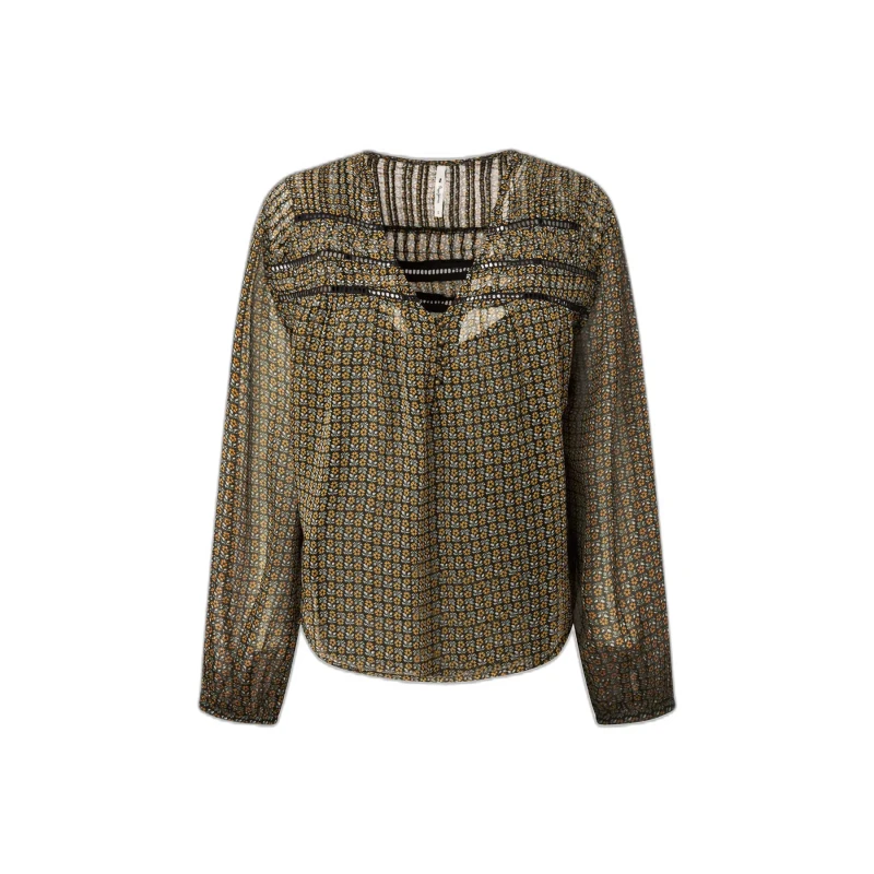 Image of Pepe Jeans Woman's shirt Pepe Jeans Noemi Multicolore Female M