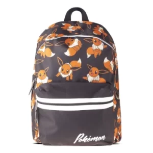 Image of POKEMON Eevee All-over Print Backpack, Unisex, Black (BP688152POK)