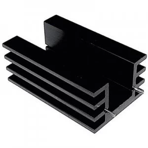 Image of Fin heat sink 8 CW L x W x H 37.5 x 32 x 20 mm TO 220 ASSMANN