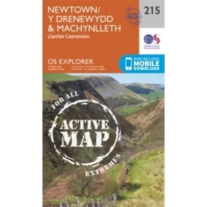 Image of Newtown, Llanfair Caereinion by Ordnance Survey (Sheet map, folded, 2015)