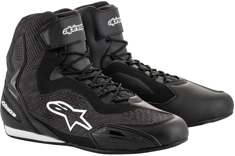 Image of Alpinestars Faster 3 Rideknit Motorcycle Shoes, black, Size 40 for Men