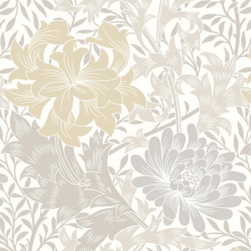 Image of Hoopla Walls Chrysanthemum Natural Stone Smooth Matt Wallpaper