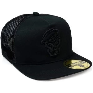 Image of Call of Duty: Black Ops 4 - Skull Logo Emblem Snapback Hat - Black