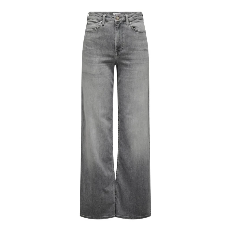 Image of Only Womens jeans Only Madison Blush Wid Rea0938 Gris Female Mx30
