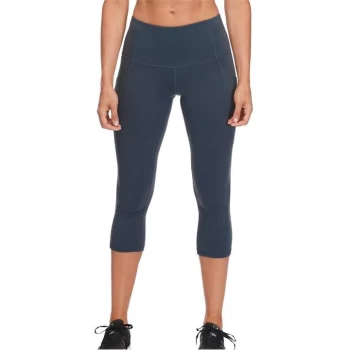 Image of Body Glove Work Capri Pants Womens - Charcoal