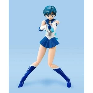 Image of Sailor Moon S.H. Figuarts Action Figure Sailor Mercury Animation Color Edition 14 cm