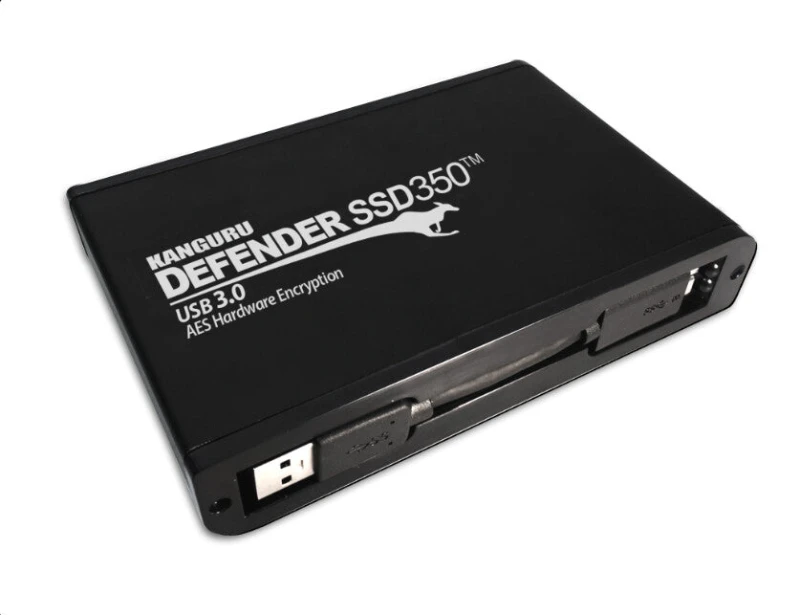 Image of iStorage iStorage Kanguru Defender SSD350 2 TB| FIPS 140-2 Certified Hardware Encrypted Solid State Drive 2.5" External |SATA (SATA/600) TAA Com