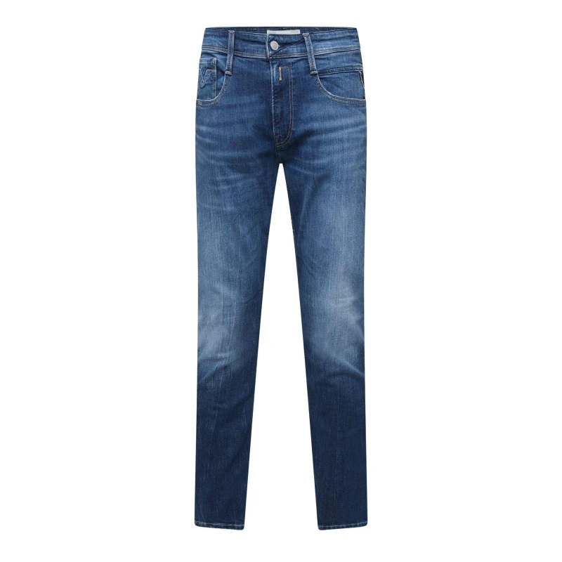 Image of Replay Anbass Slim-Fit Jeans Slim Jeans 30R Blue 30121218350