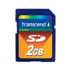 Image of Transcend 2GB Secure Digital Card