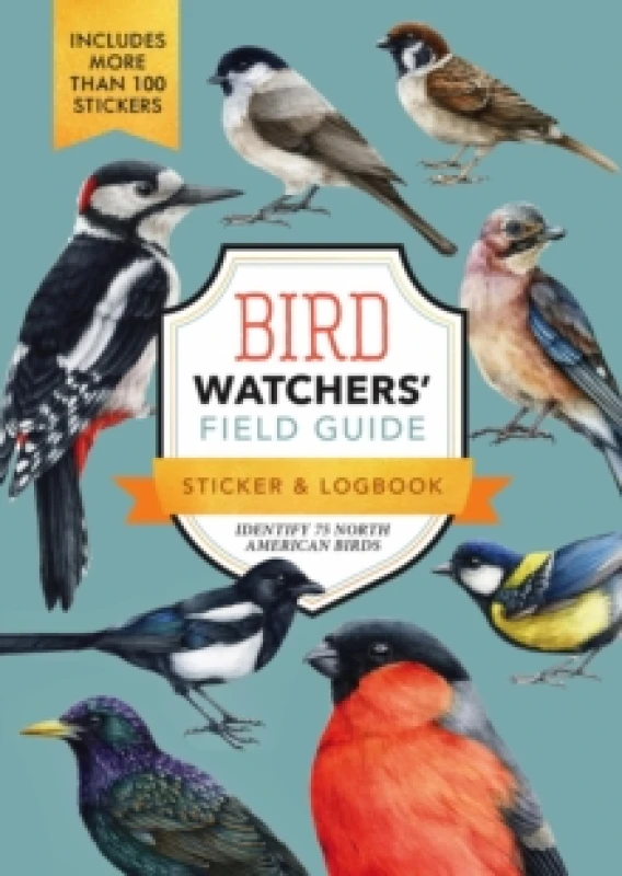 Image of Bird Watchers' Field Guide Sticker & Logbook. Paperback. By Editors of Chartwell Books Books