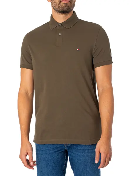 Image of Tommy Hilfiger 1985 Regular Polo Shirt Army Green M