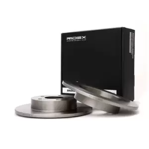 Image of RIDEX Brake disc 82B0107 Brake rotor,Brake discs NISSAN,ALMERA TINO (V10),PRIMERA Kombi (WP12),PRIMERA (P11),PRIMERA (P12),PRIMERA Hatchback (P11)