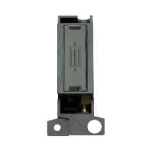 Image of Click Scolmore MiniGrid 13A Fused Fcu Ingot Module Black Nickel - MD047BKBN