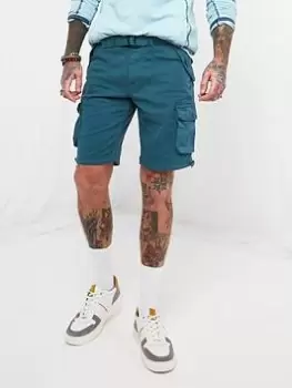 Image of Joe Browns Hit The Action Shorts - Blue Size 36, Men