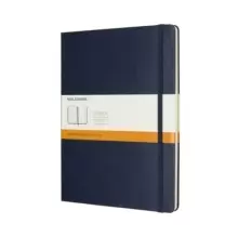 Image of Moleskine Sapphire Blue Extra Large Ruled Notebook Hard