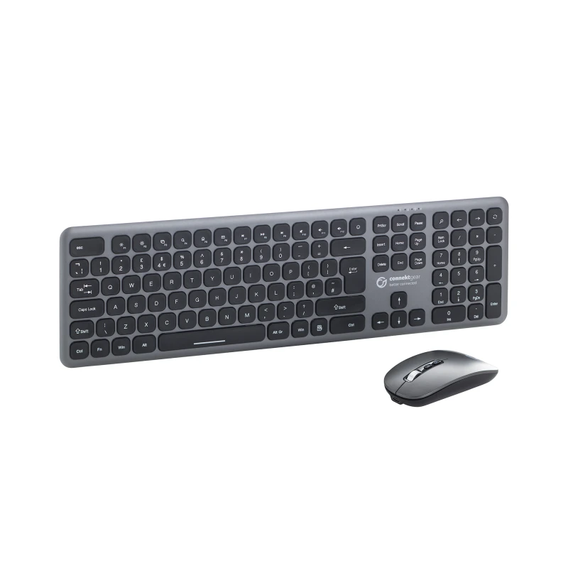Image of connektgear KB238 Wireless Multimedia UK Layout Keyboard & 5 Butto