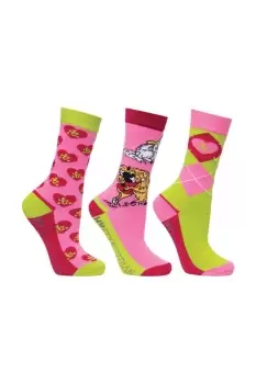 Image of Thelwell Collection Hugs Socks (Pack of 3)