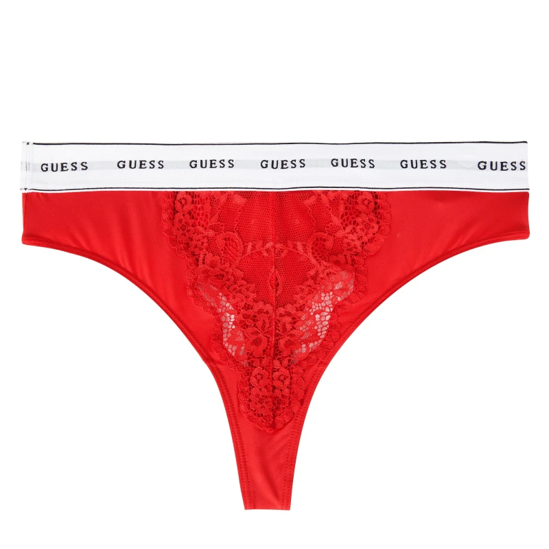 Image of Guess Belle Thong - Red Red 8