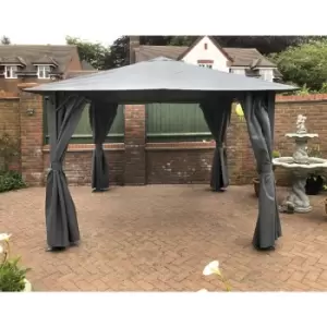 Image of Highfield Grey Gazebo 2.5m x 2.5m