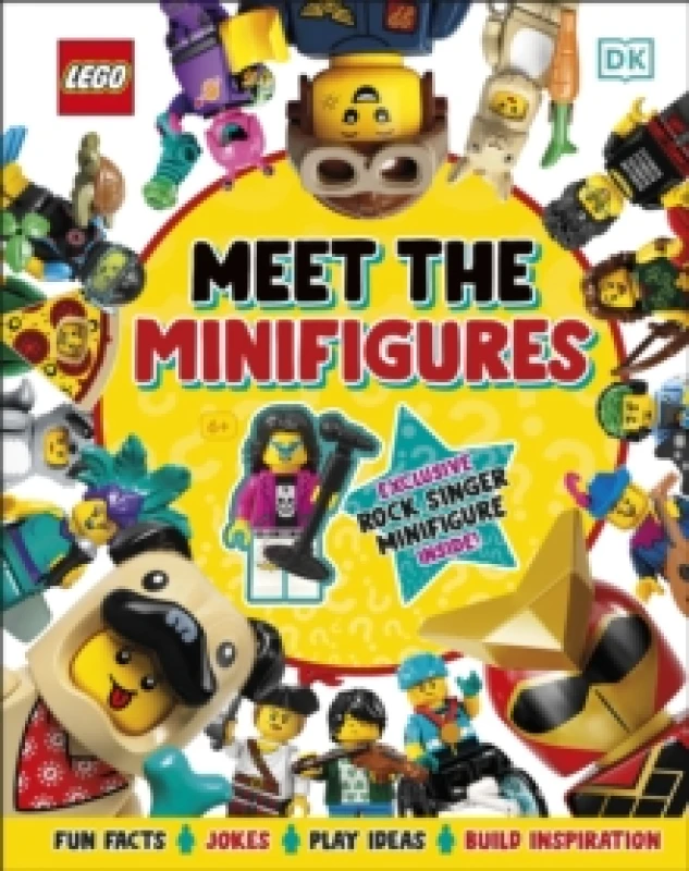 Image of LEGO Meet the Minifigures : With Exclusive LEGO Rockstar Minifigure Hardback