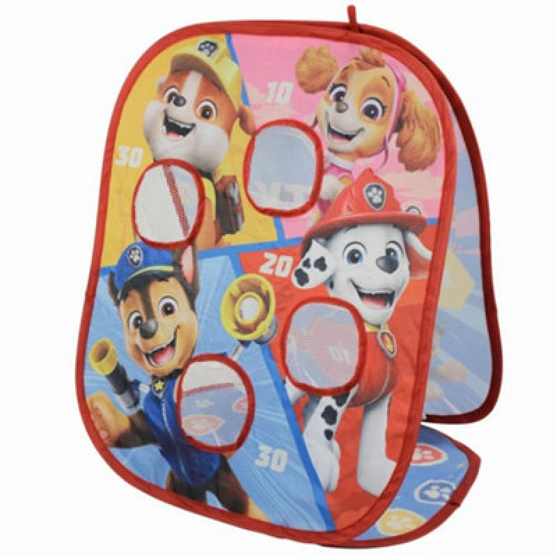 Image of Jack Stonehouse Paw Patrol Kids 2 In 1 Bean Bag Toss Target Game For Indoor Or Outdoor Play