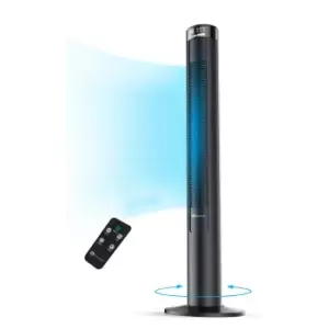 Image of Puremate 46-inch Oscillating Tower Fan With Timer, Sleep Mode And Remote Control